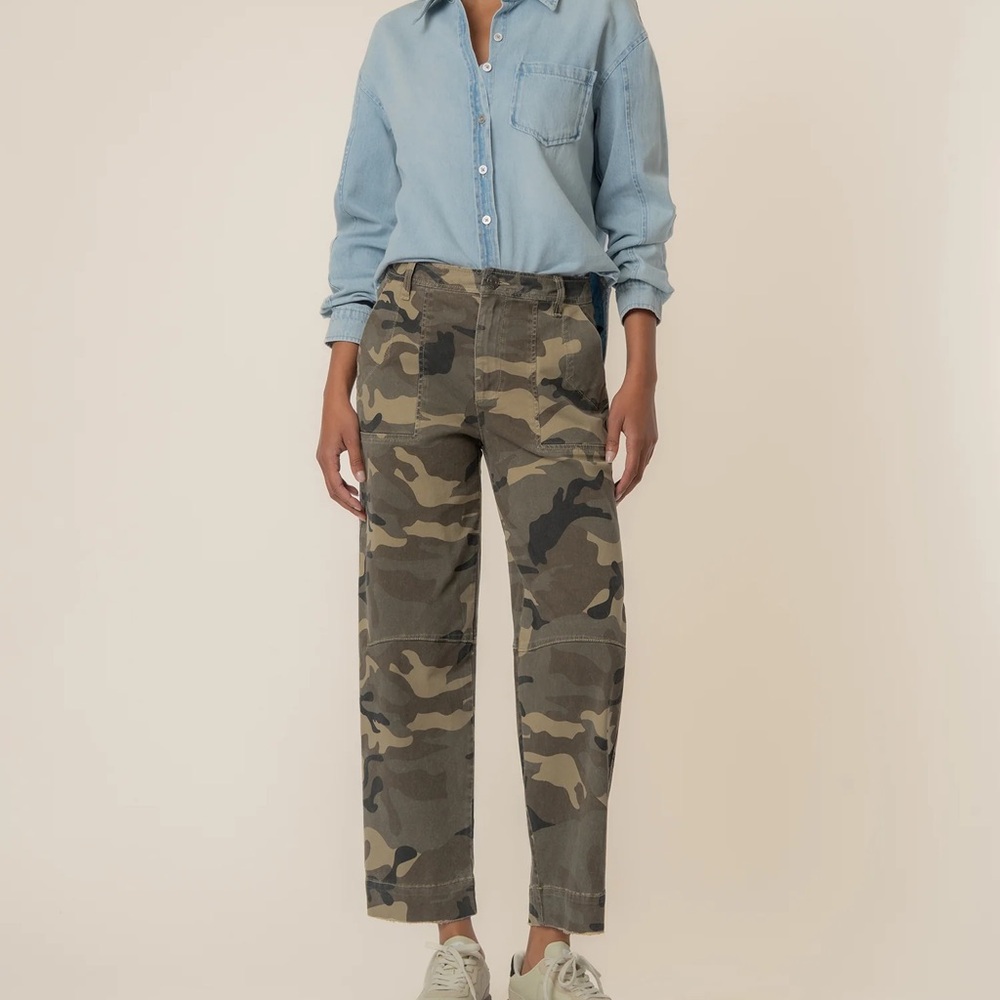 Kut from the Kloth Olive Cargo Pants